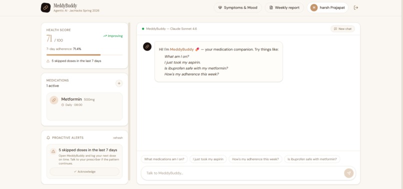 MeddyBuddyAI — the proactive AI medication companion – screenshot 5