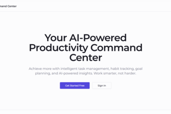 AI Productivity Command Center