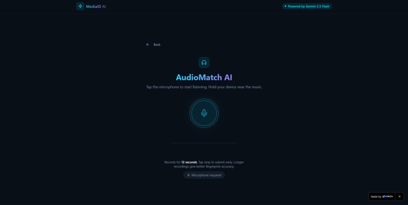 MediaID AI – screenshot 1