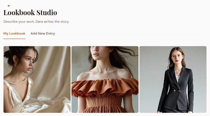 Dara app – screenshot 2