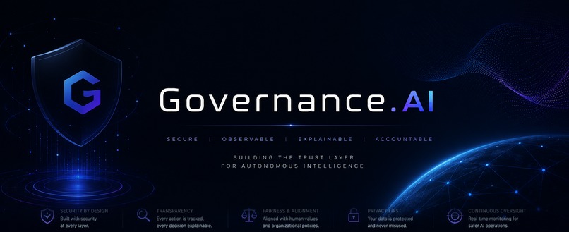 GovernanceAI Agentic Security & Observability Infrastructure – screenshot 1