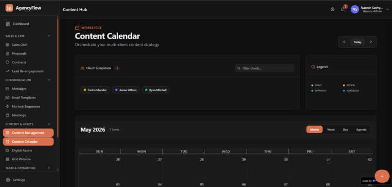 AgencyFlow — Agency Management OS – screenshot 4