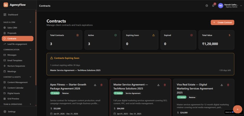 AgencyFlow — Agency Management OS – screenshot 10