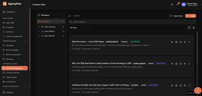 AgencyFlow — Agency Management OS – screenshot 12