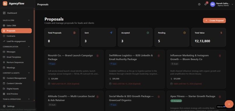 AgencyFlow — Agency Management OS – screenshot 13