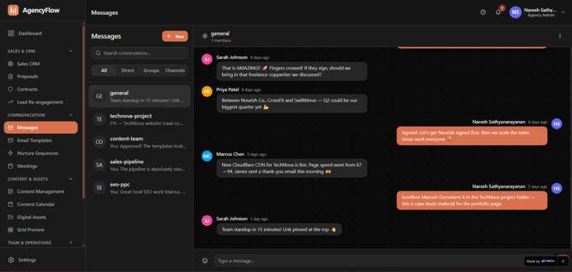 AgencyFlow — Agency Management OS – screenshot 9