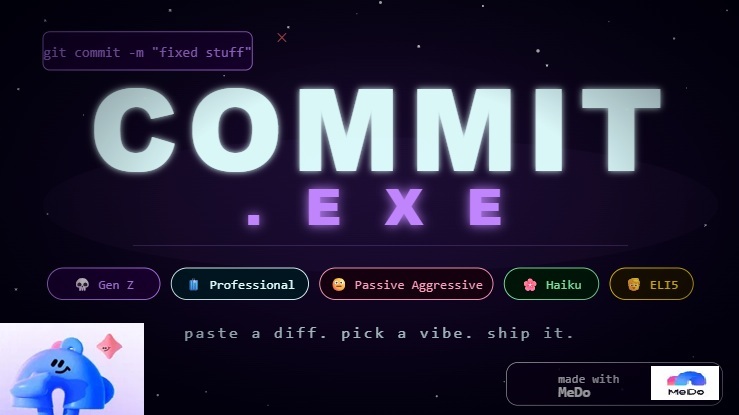 Commit.EXE – screenshot 2