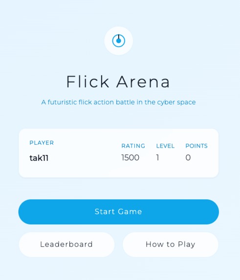 Flick Arena: Building a Real-Time Multiplayer Game – screenshot 1