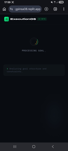 Execution OS – screenshot 3