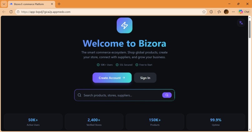 Bizora – screenshot 1