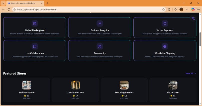 Bizora – screenshot 2