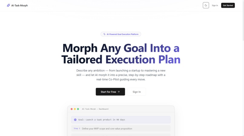 AI-Task-Morph – screenshot 2