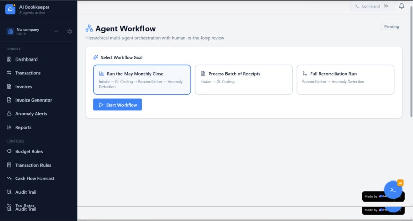 AI BookKeeper – screenshot 1