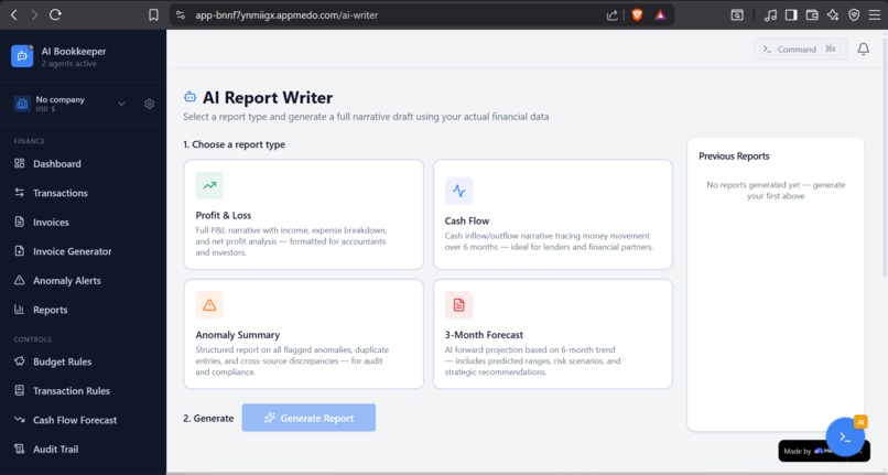 AI BookKeeper – screenshot 2