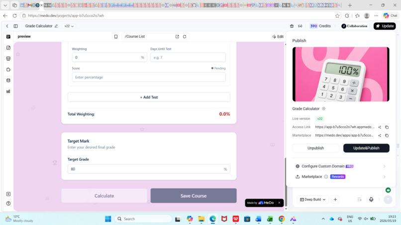 Grade Calculator – screenshot 6