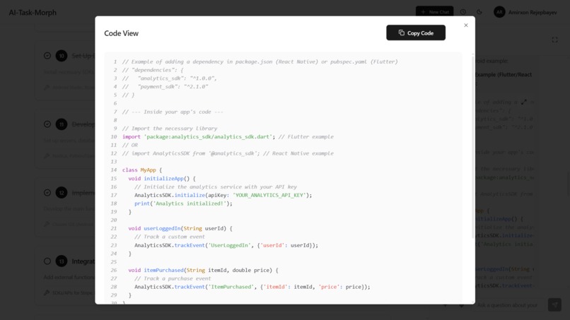 AI-Task-Morph – screenshot 15