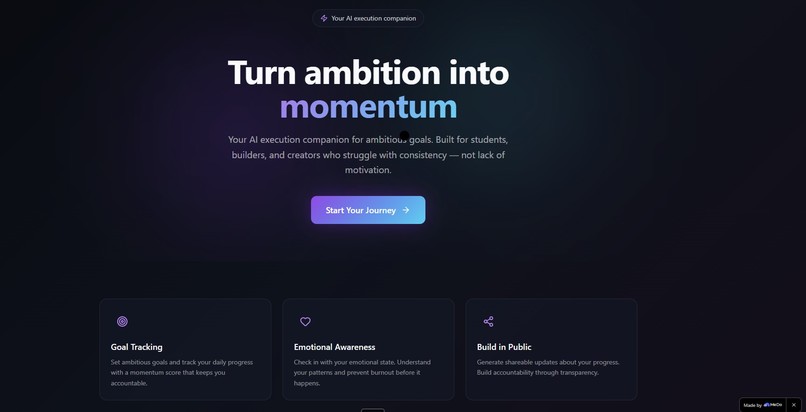 MomentumAI – screenshot 1