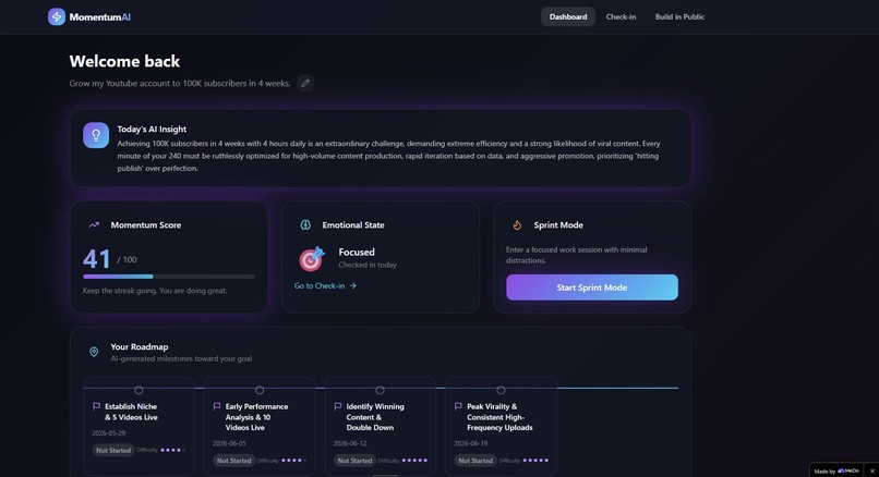 MomentumAI – screenshot 4