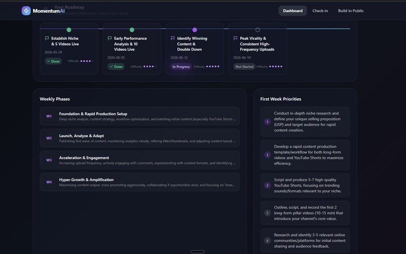 MomentumAI – screenshot 5