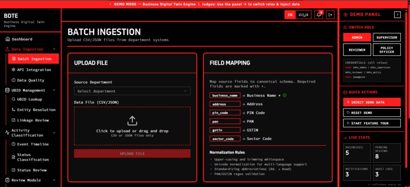 Business Digital Twin Engine – screenshot 5