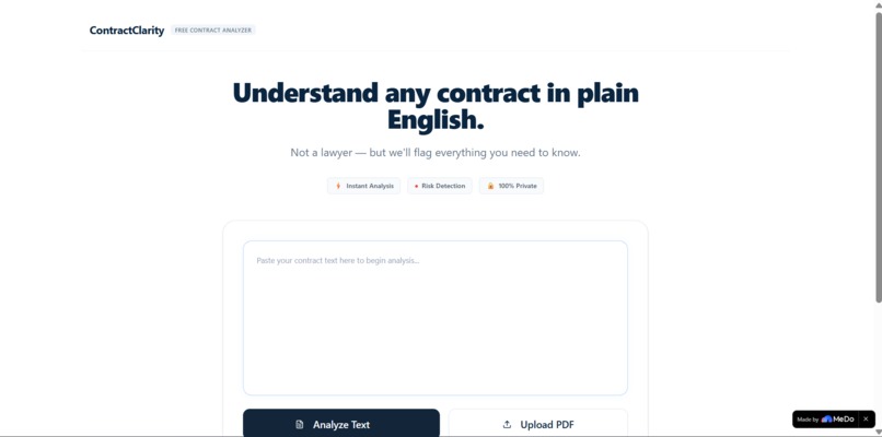 ContractClarity – screenshot 2