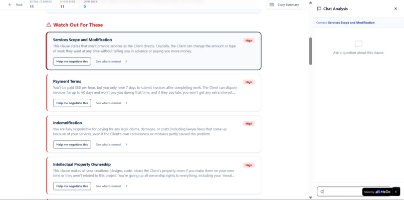 ContractClarity – screenshot 3
