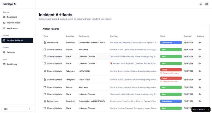 BriefOps AI – screenshot 3