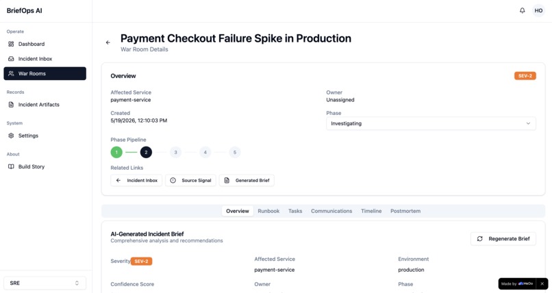 BriefOps AI – screenshot 6
