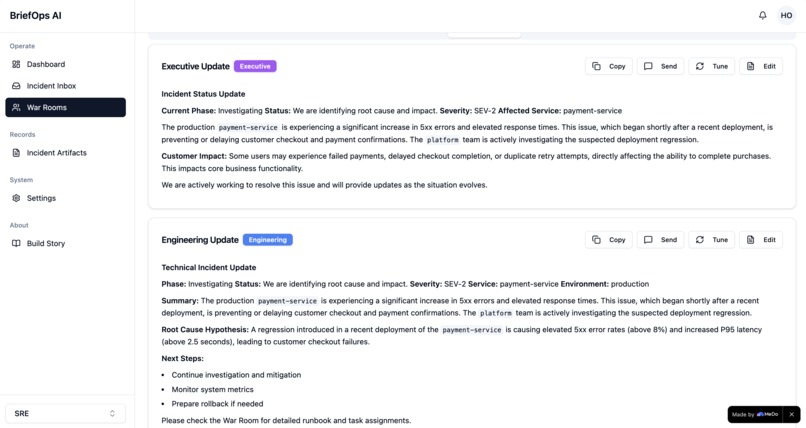 BriefOps AI – screenshot 8
