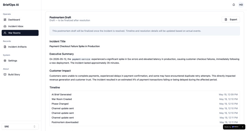 BriefOps AI – screenshot 9