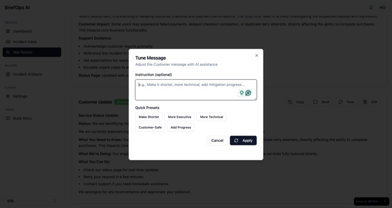 BriefOps AI – screenshot 10