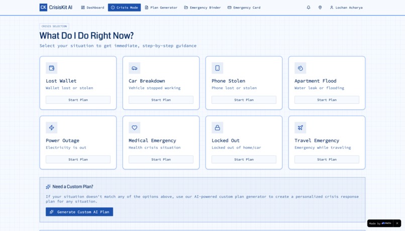 CrisisKit AI – screenshot 3
