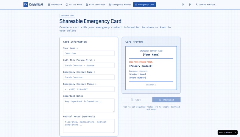 CrisisKit AI – screenshot 5