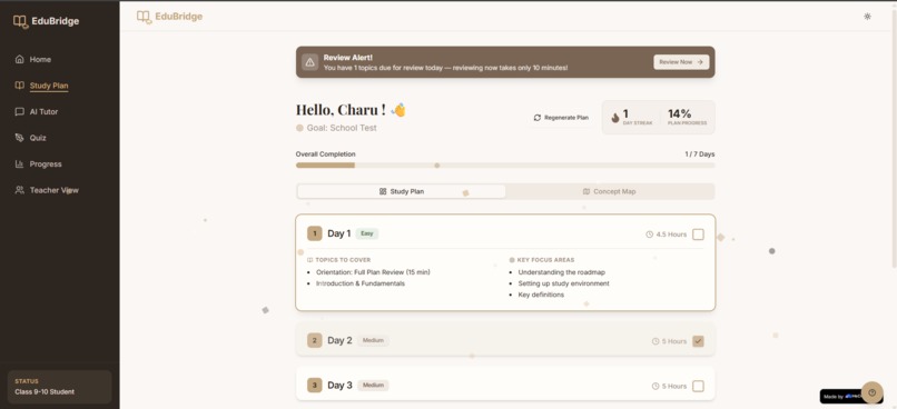 EduBridge - AI Study Companion – screenshot 3