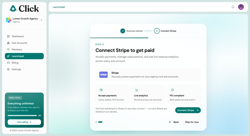 Click CRM – screenshot 8