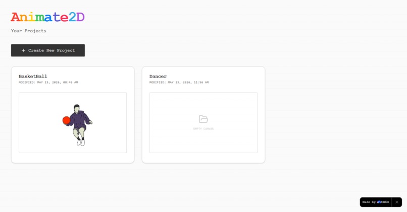 Animate2D – screenshot 2