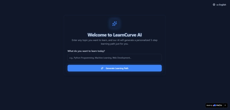 LearnCurve AI – screenshot 2
