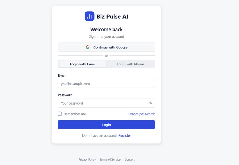 Biz Pulse  – screenshot 1