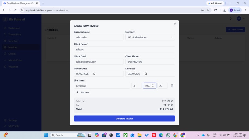 Biz Pulse  – screenshot 8