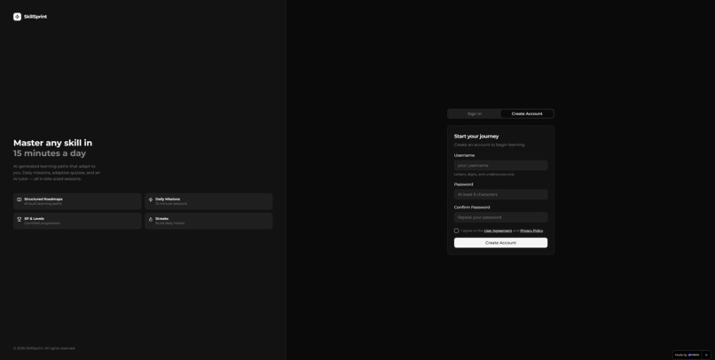 SkillSprint – screenshot 3