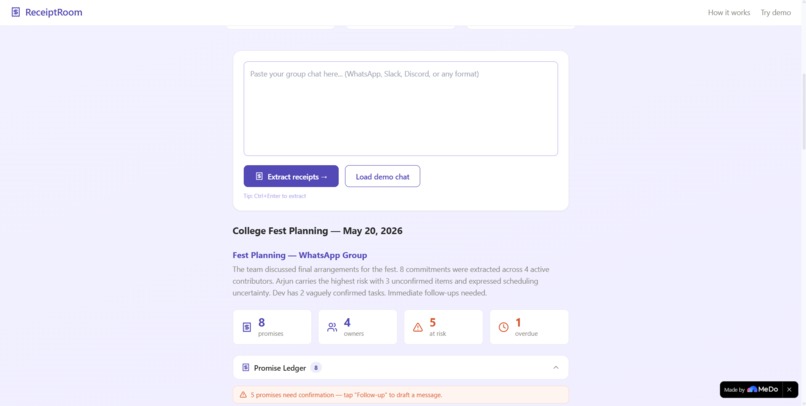 ReceiptRoom – screenshot 2