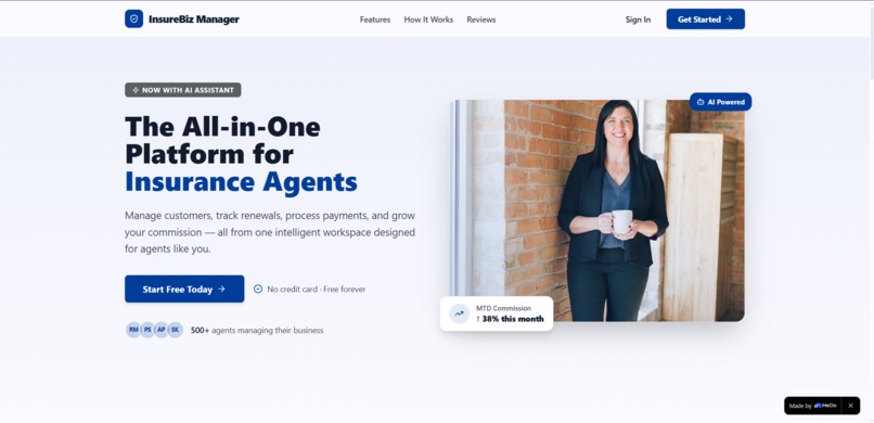 InsureBiz Manager – screenshot 1