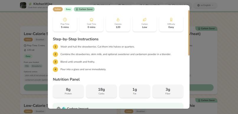 KitchenWise – screenshot 3