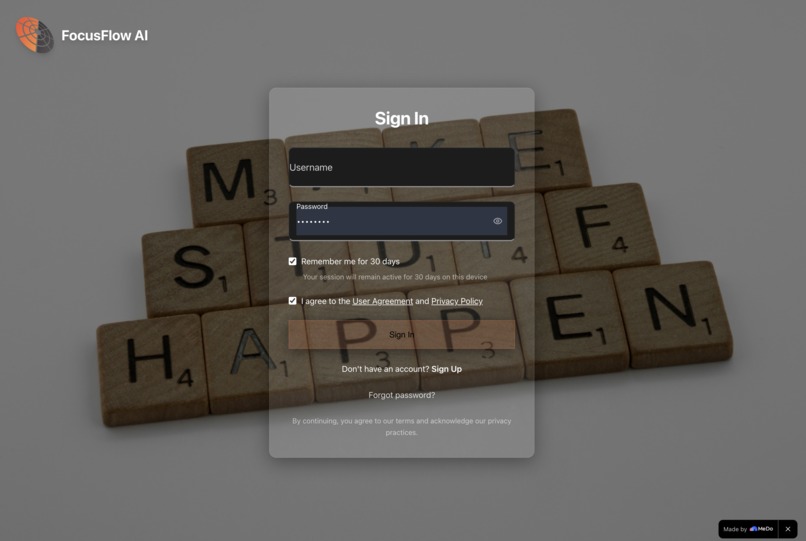 FocusFlow AI – screenshot 4