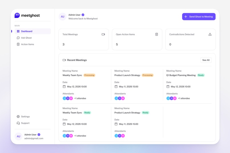 Meeting Ghost – screenshot 2