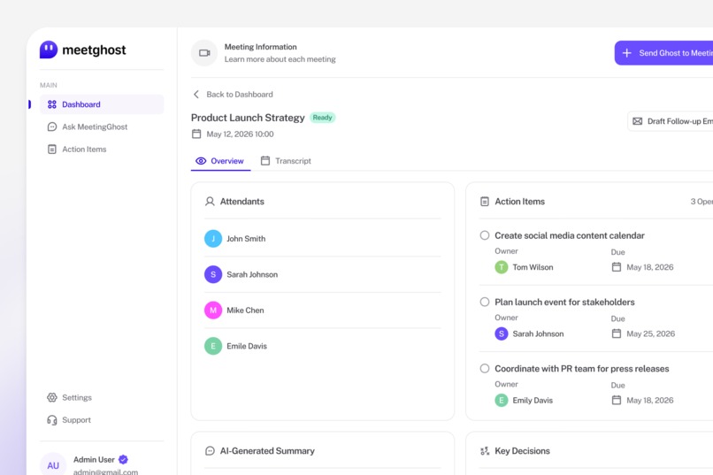 Meeting Ghost – screenshot 3
