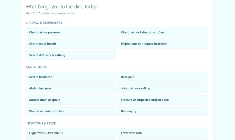 MediTriage – screenshot 4