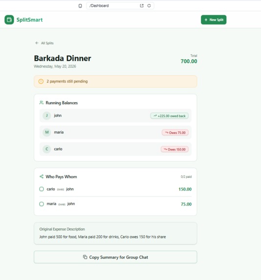 SplitSmart – screenshot 3
