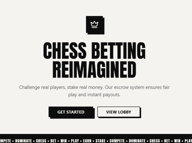 Chess Betting Platform – screenshot 2