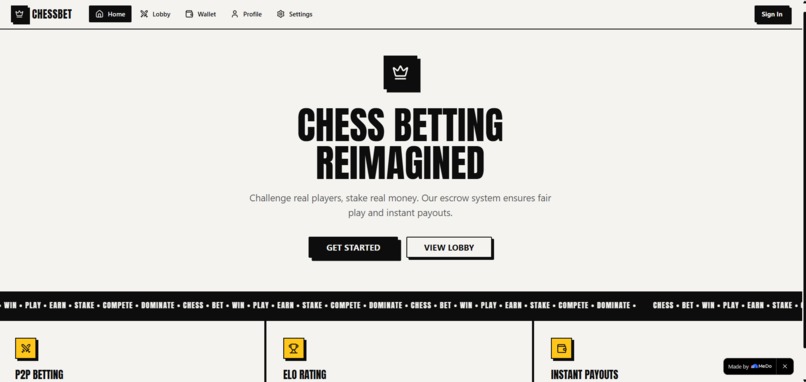 Chess Betting Platform – screenshot 7